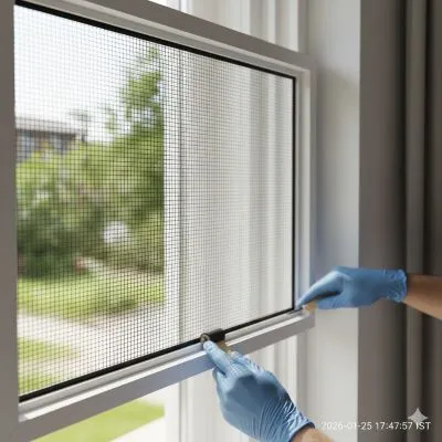 Mosquito Net Installation